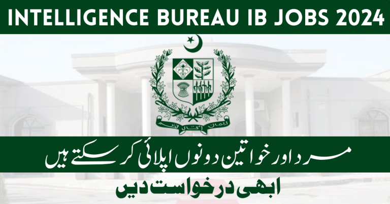 Intelligence Bureau IB Jobs 2024