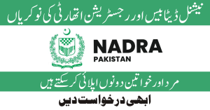 NADRA NEW JOBS 2024