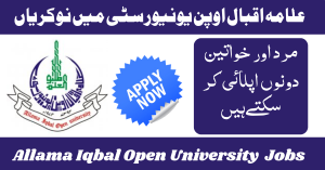 Allama Iqbal Open University Islamabad Jobs 2024 | AIOU Jobs